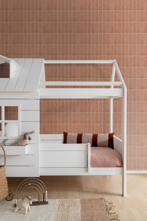 ESTAhome behang tegelmotief terracotta - 50 x 900 cm - 131538 - vtwonen shop