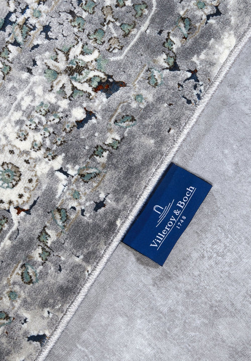 Villeroy & Boch 1809 Shortpile Rug Helen Light Grey Multicolor 230x340 cm