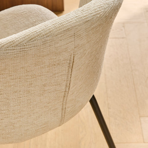 Calicosy - VESPER Set van 2 stoelen - Grijs - 79x45x49 cm