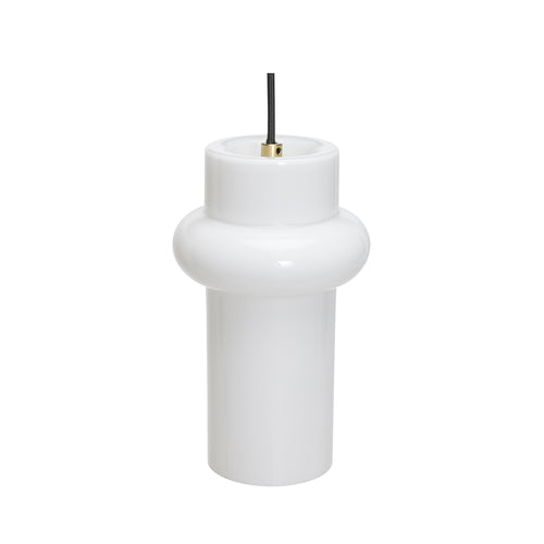 Hübsch hanglamp Pilule - glas/ijzer - ø15xh25cm