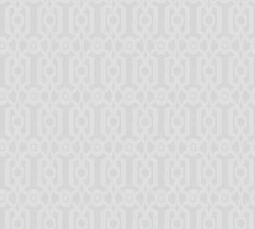 Livingwalls behang grafisch motief crème en grijs - 53 cm x 10.05 m - AS-390623 - vtwonen shop