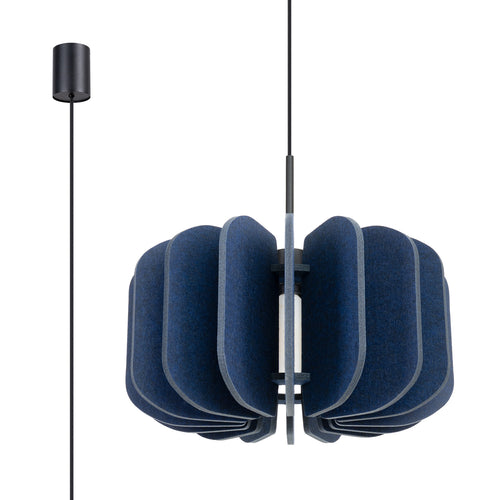 Sollux Lighting Hanglamp MULA 45 marine - 45x45x146cm