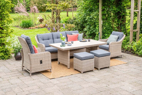 Milwaukee verstelbare fauteuil - vintage willow -mystic grey