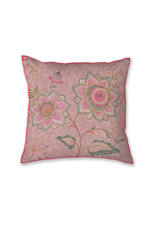 Pip Studio Decoratiekussen Mumbai Morning - 53 x 53 cm - Roze