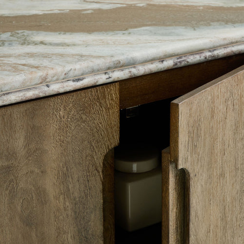 Signature - BUREN Buffet - Beige - 80x162x43 cm