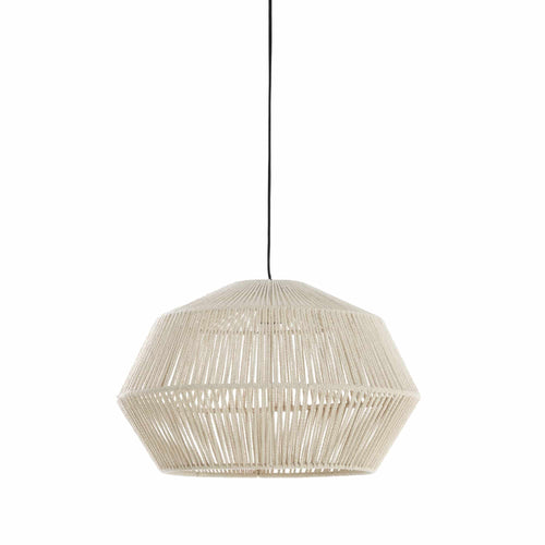 Light & Living hanglamp Deya - wit - Ø49cm