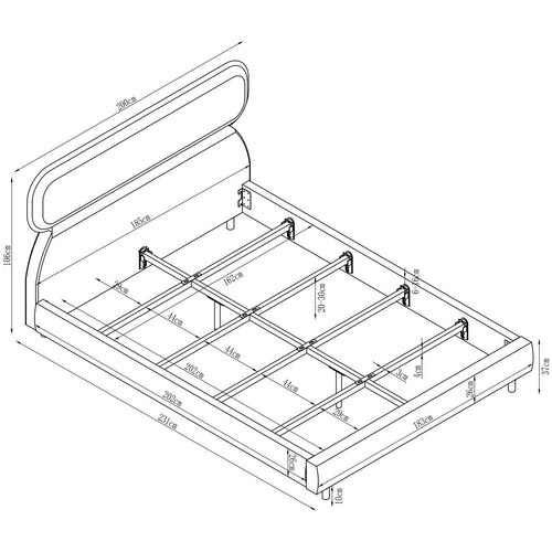 Kare Design Bed Noel