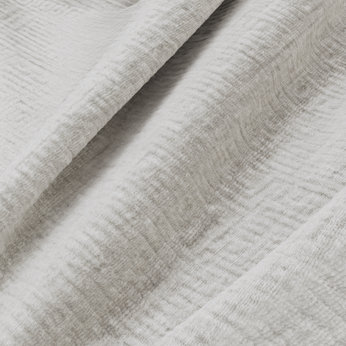 Sia Home - Zitzak MYRA - getextureerd fluweel crème 75cm