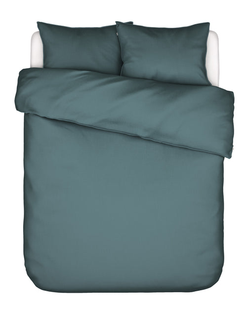 Essenza Minte dekbedovertrek - Lits-Jumeaux - 240x200/220 cm - Denim Blue