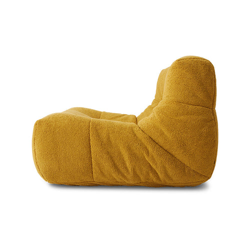 HKLIVING stoel Lazy lounge – fluffy ochre - vtwonen shop