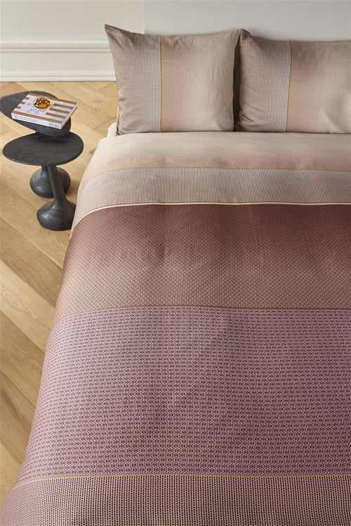 Kardol dekbedovertrek Mimic - 140x200/220 cm - steenrood - vtwonen shop