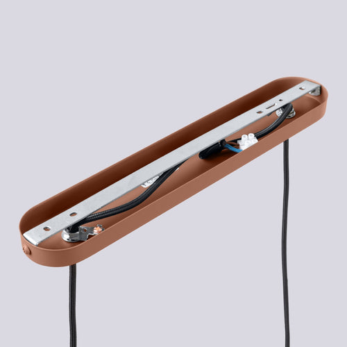 Sollux Lighting Hanglamp HALO 2L mokka - 33,5x6x120cm