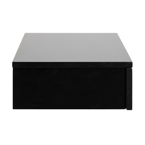 Lisomme Bram Zwevend Houten Nachtkastje met Lade - Zwart - vtwonen shop