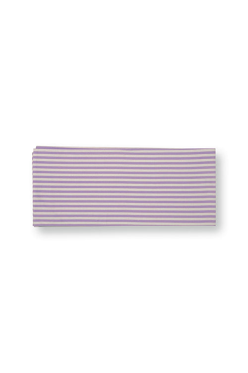 Pip Studio - Tafelkleed Stripes - Lila - 160x250 cm
