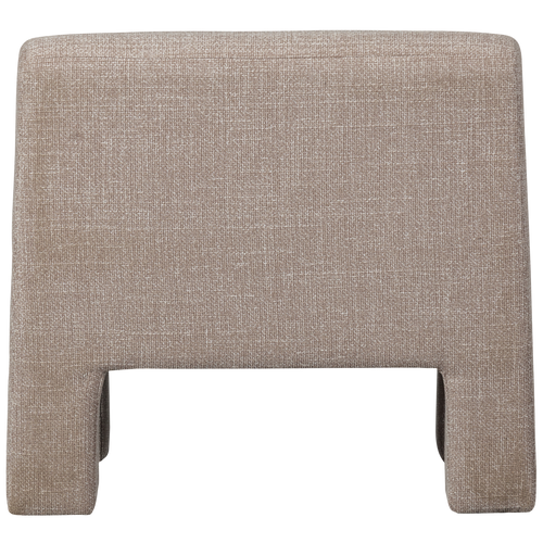 WOOOD fauteuil Lavid - Polyester - Naturel - 73x74x84 - vtwonen shop