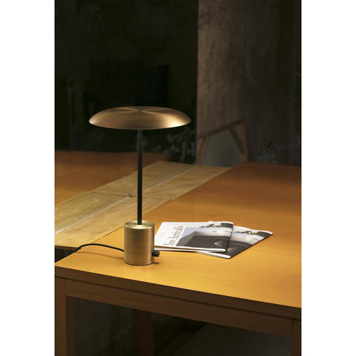 Faro Hoshi - LED tafellamp zwart, goud