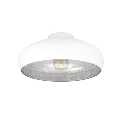 EGLO plafondlamp Mogano - e27 - ø 40 cm - wit/zilver - vtwonen shop