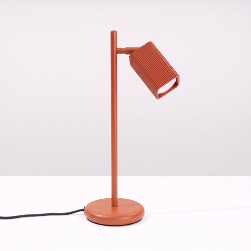 Sollux Lighting Tafellamp RAYO rode oker - 14,5x14,5x43cm