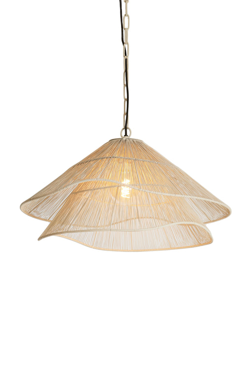 Light & Living hanglamp ALAMEDA - wit - Ø56x31cm - vtwonen shop