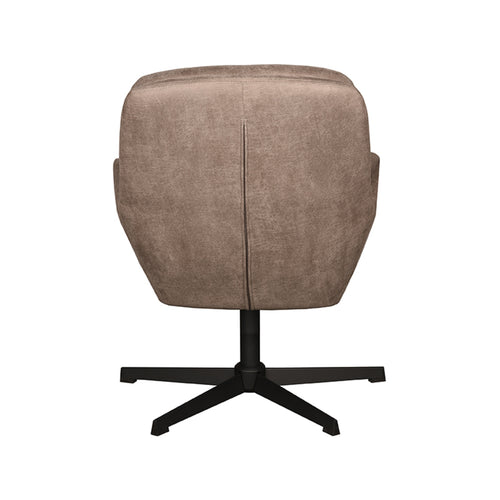 LABEL51 Fauteuil Moss - Taupe Stof - Draaibaar - vtwonen shop