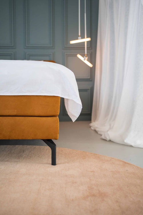 Vloerkleed MOMO Rugs Designer Elvire Gradient Dot Amber 250 rond