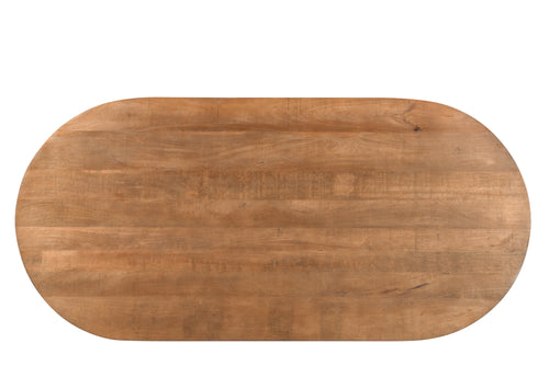 Livingfurn eetkamertafel Salvator - 230cm - mangohout