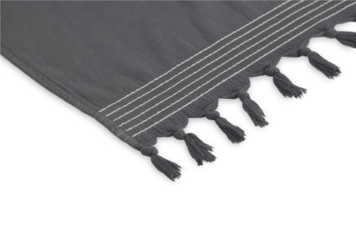 Walra - Hamamdoek Soft Cotton - 100x180 cm - Antraciet - vtwonen shop