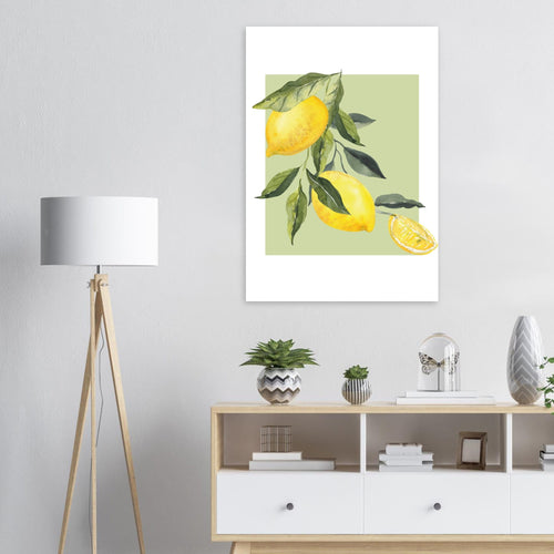 Artfulprints  Fruits - Lemon tree symphony   poster 30x40 cm - vtwonen shop