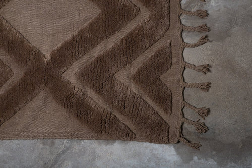 Rebellenclub Vloerkleed Fino - 300 x 200 cm - Bruin - vtwonen shop