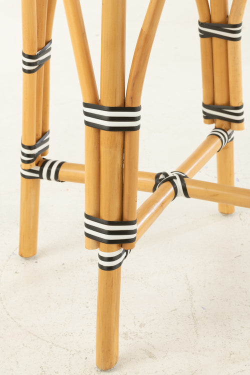 J-Line barkruk Live - rotan/kunststof - naturel/zwart - vtwonen shop