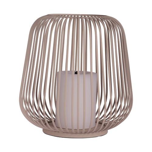 Atmooz kaarsenhouder Dante L - beige - Ø 27 x H 28 cm