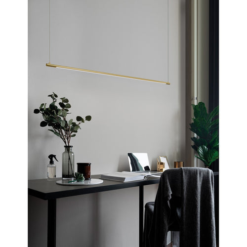 Merano Albuquerque Bar Hanglamp Plafondlamp Messing Goud Aluminium LED 20W 1400Lm 3000K
