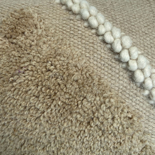 Malagoon kussen Wonder - cocoon beige - 35x60cm 100%wol