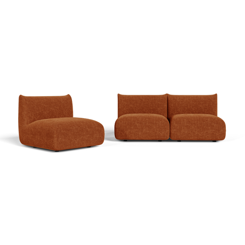 Sia Home - Modulaire bank NOOMA - chenillefluweel  291cm