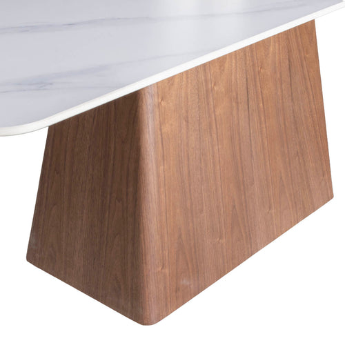 DÉJA Living Eettafel Joya - Rechthoek Walnoot/Keramisch - 200x90x75cm - vtwonen shop
