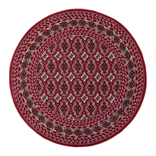Interieur05 Rond vintage vloerkleed Marad Rood Interieur 05 - 235 x 235 cm
