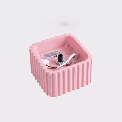Sollux Lighting Plafondlamp RIFF 1 roze Gx53 - 10x10x6cm