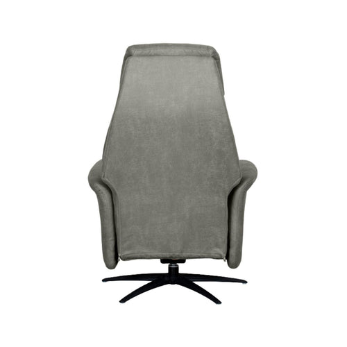 LABEL51 Fauteuil Oslo Elektrisch - Taupe Stof - Draaibaar - vtwonen shop