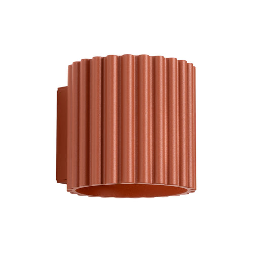 Sollux Lighting Wandlamp AURA rood ochra G9 - 10x12x10cm