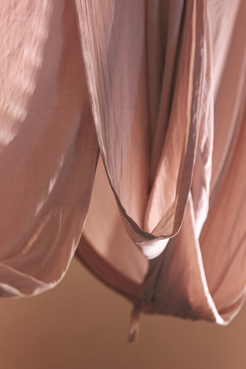 HKLIVING bedhemel – sunset – roze