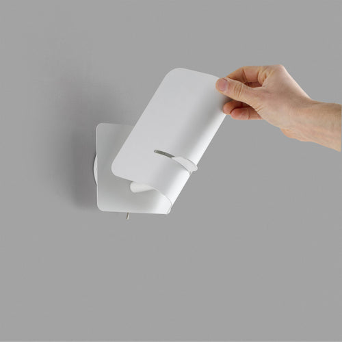 Faro Smile - Verstelbare 1 Licht Binnen Wandlamp Wit, E27
