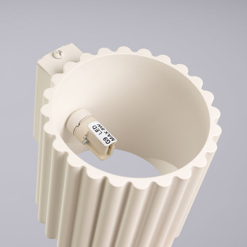 Sollux Lighting Wandlamp AURA beige G9 - 10x12x10cm
