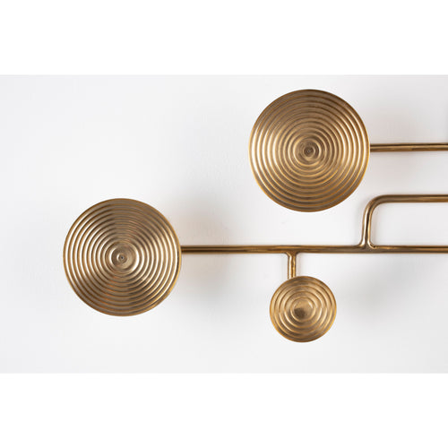 Bold Monkey Hypnotising Kapstok/ Wandkapstok Goud