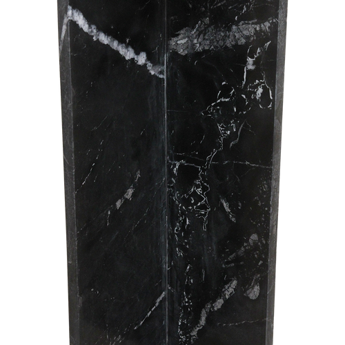Raw Materials Shanghai zwart marmeren bijzettafel - 30x30x50 cm