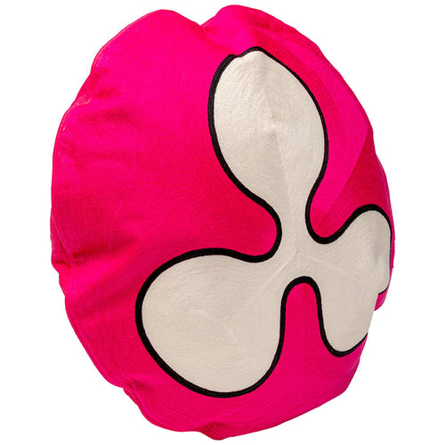 Kare Design Kussen Icon bloem roze en wit