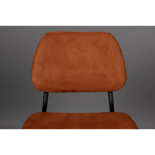 Dutchbone Darby Eetkamerstoelen Terra Cotta - Set van 2 - vtwonen shop