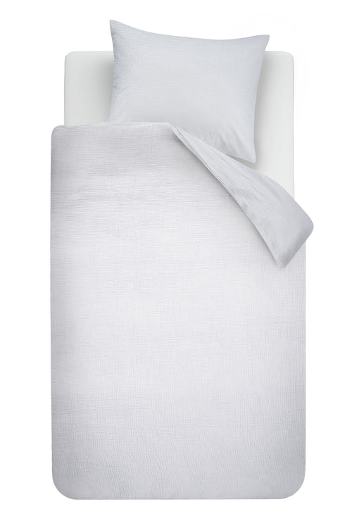 Beddinghouse Dekbedovertrek Mist - 140 x 200/220 cm - Wit