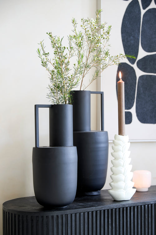 Light & Living kandelaar BATALIO - 16x7x30cm - wit - vtwonen shop