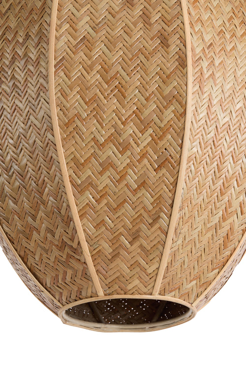 Light & Living hanglamp MILATOS - bruin - Ø38x51cm