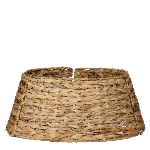 Mica Decorations Kerstboomrok Opvouwbaar - H26 x Ø58 cm - Zeegras - Naturel Bruin